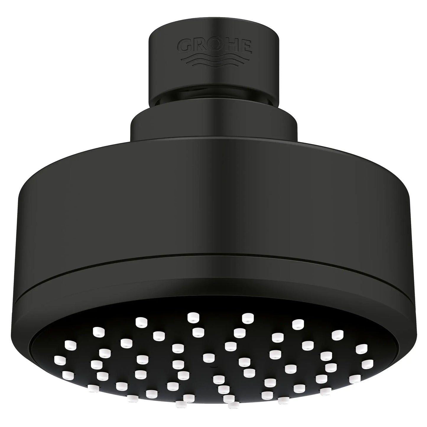 GROHE 260512431 Tempesta 100 Shower Head, 4" - 1 Spray, 1.5 gpm - Matte Black