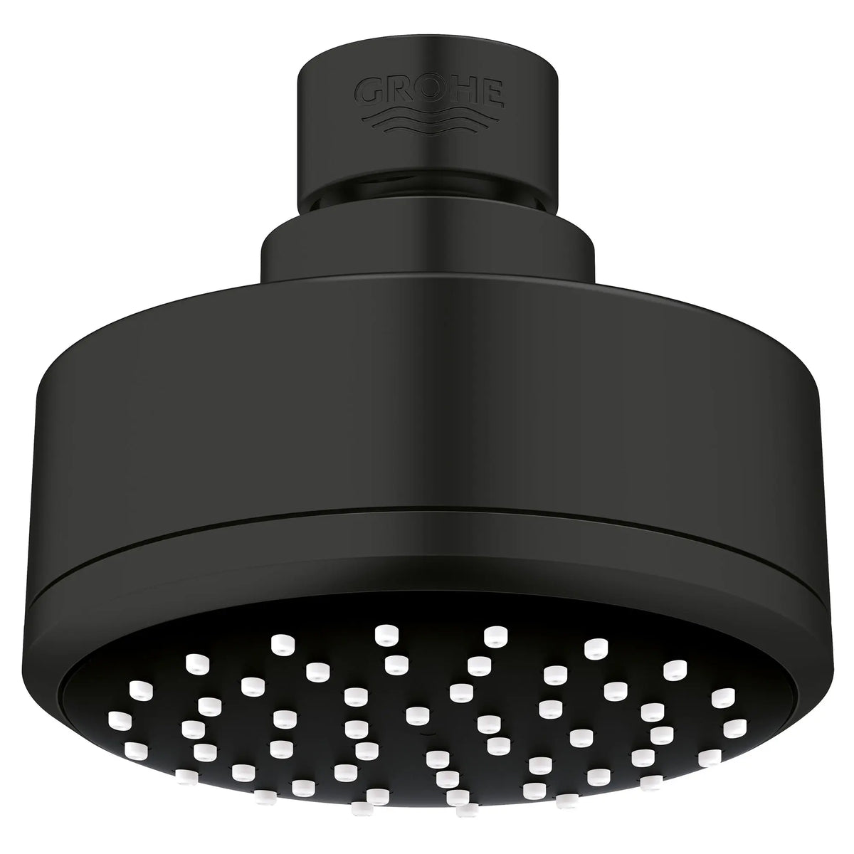 GROHE 260512431 Tempesta 100 Shower Head, 4" - 1 Spray, 1.5 gpm - Matte Black