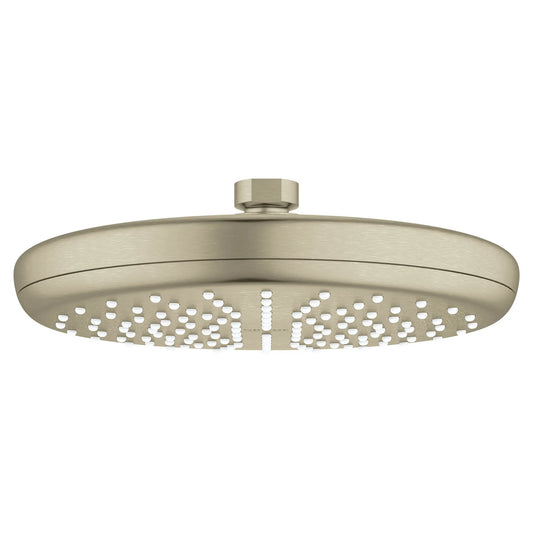 GROHE Tempesta 210 Shower Head, 8" - 1 Spray, 1.75 GPM - Brushed Nickel, 26409EN0