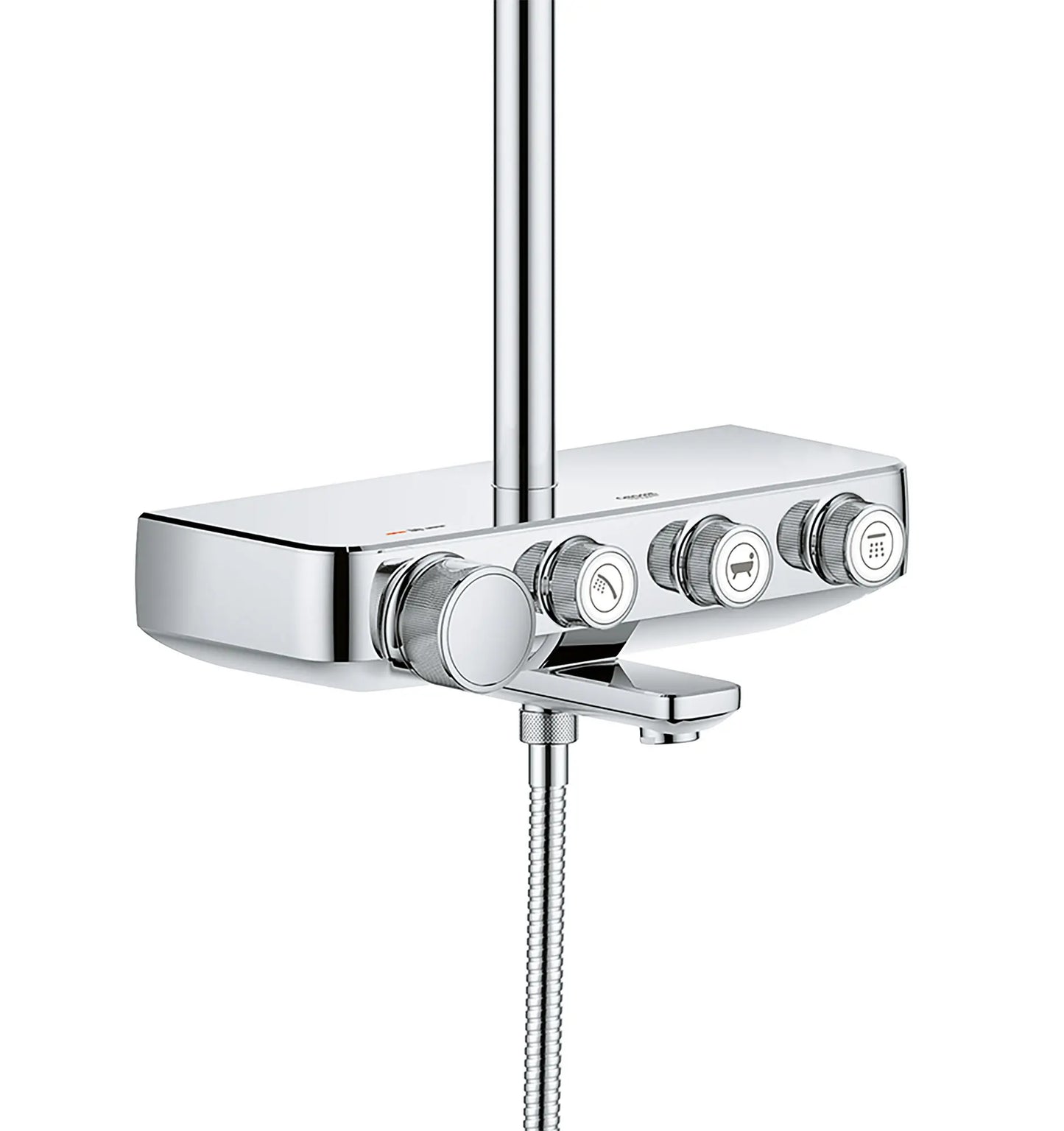 GROHE 26512000 Euphoria Thermostatic Tub/Shower System - Chrome