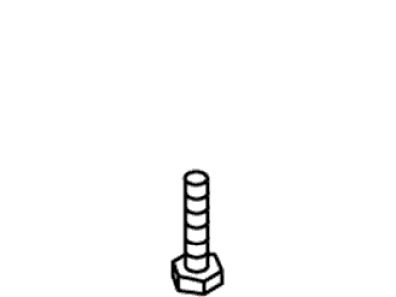 KOHLER Screw 5/16-18 X 1 - Vibrant Unbuffed, K-50710-VU