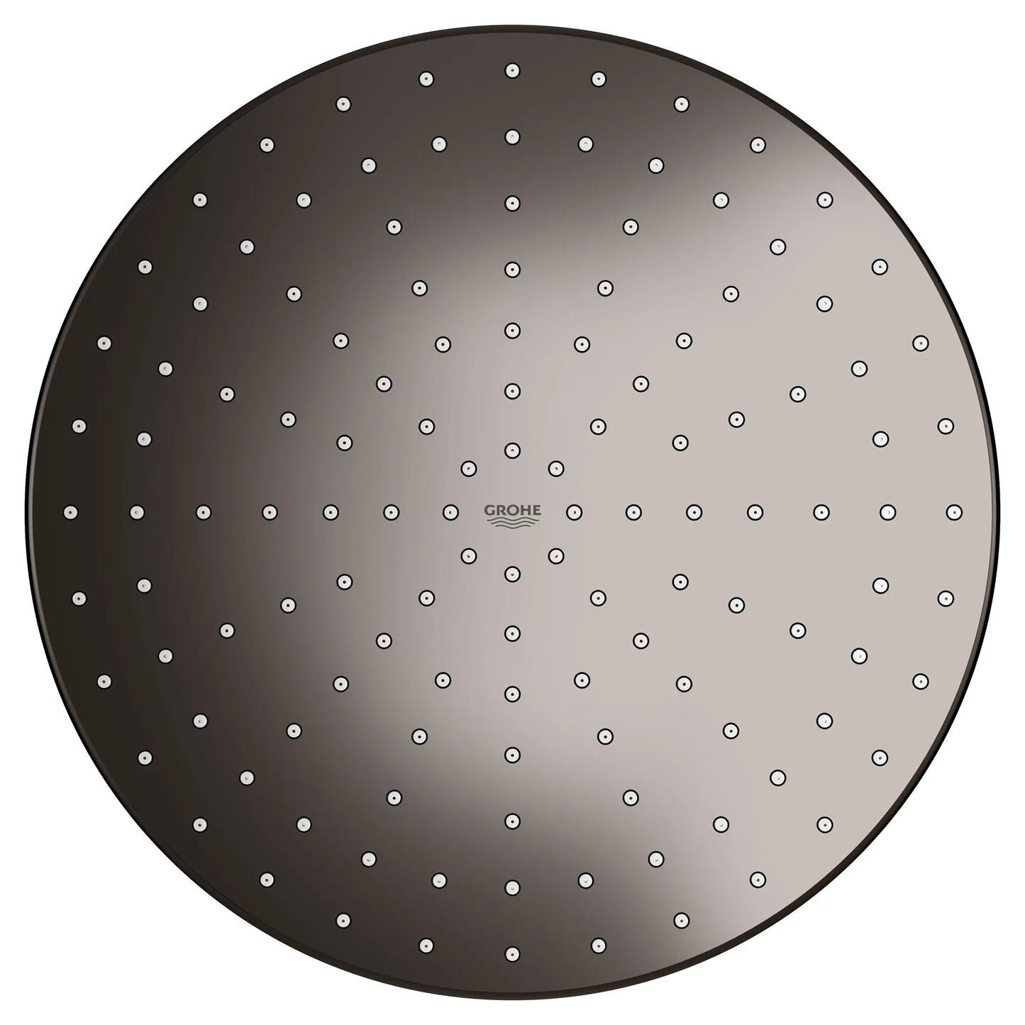 GROHE Rainshower 310 Mono Shower Head, 12" - 1 Spray, 1.75 GPM - Hard Graphite, 26569A00