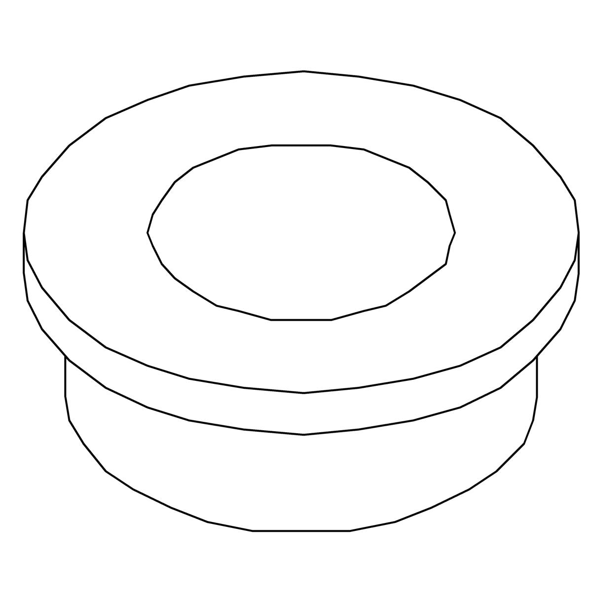 KOHLER Spud Washer, 1 1/2", K-50800