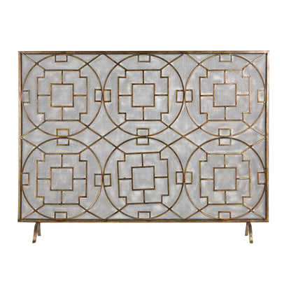 MARKETPLACE 51-10160 Geometric Firescreen