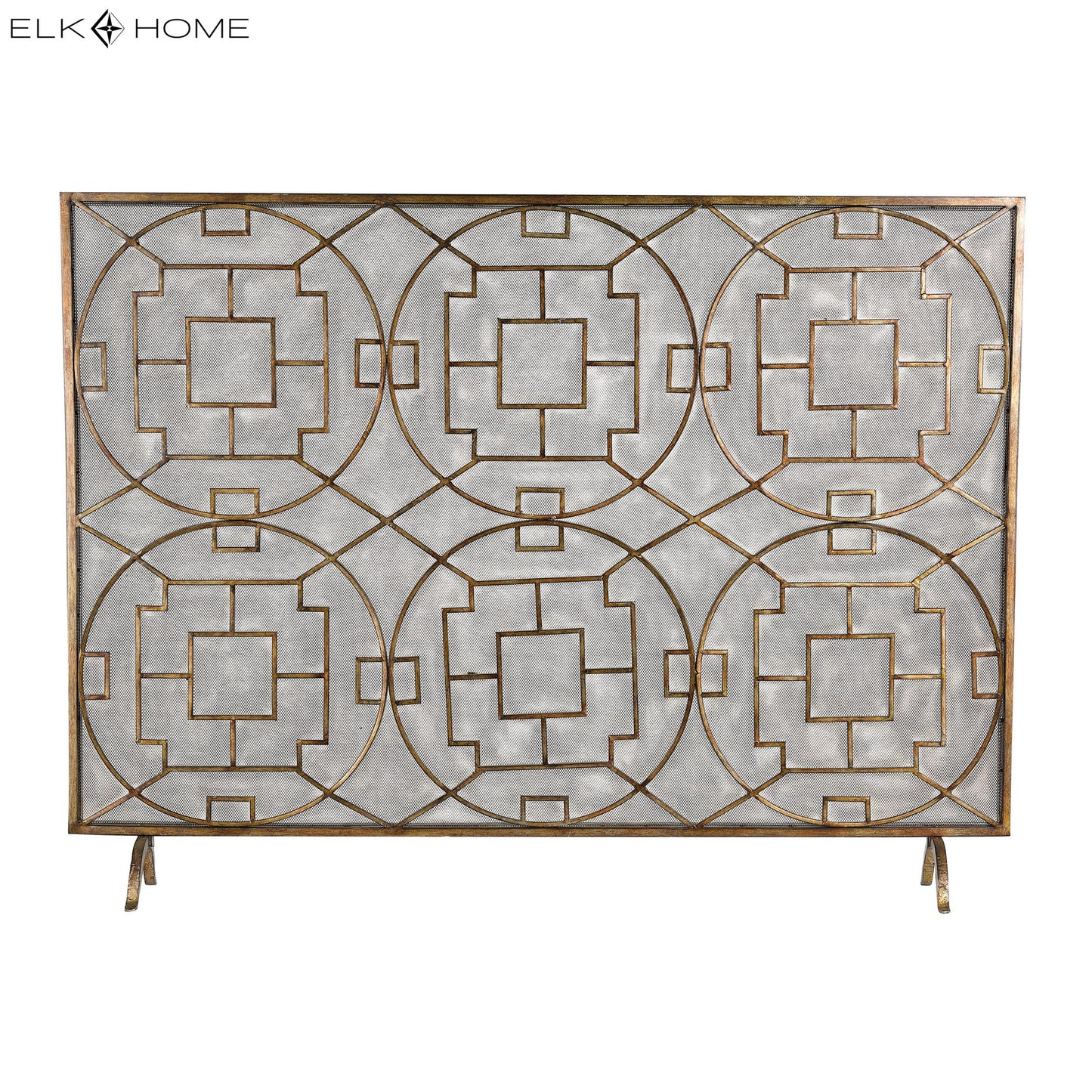 MARKETPLACE 51-10160 Geometric Firescreen