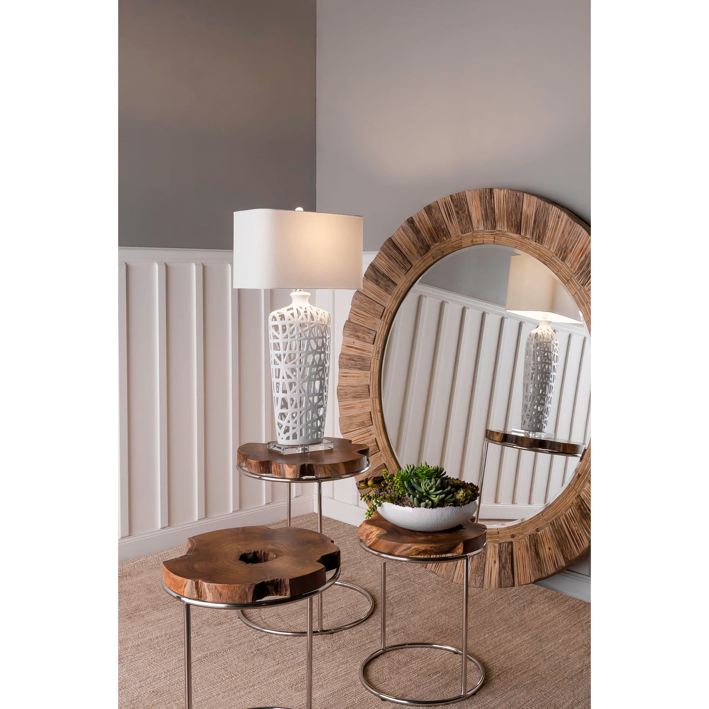 ELK SIGNATURE 51-10163 Oversized Round Wall Mirror