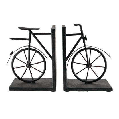 MARKETPLACE 51-3857 Bicycle Bookend - Set of 2