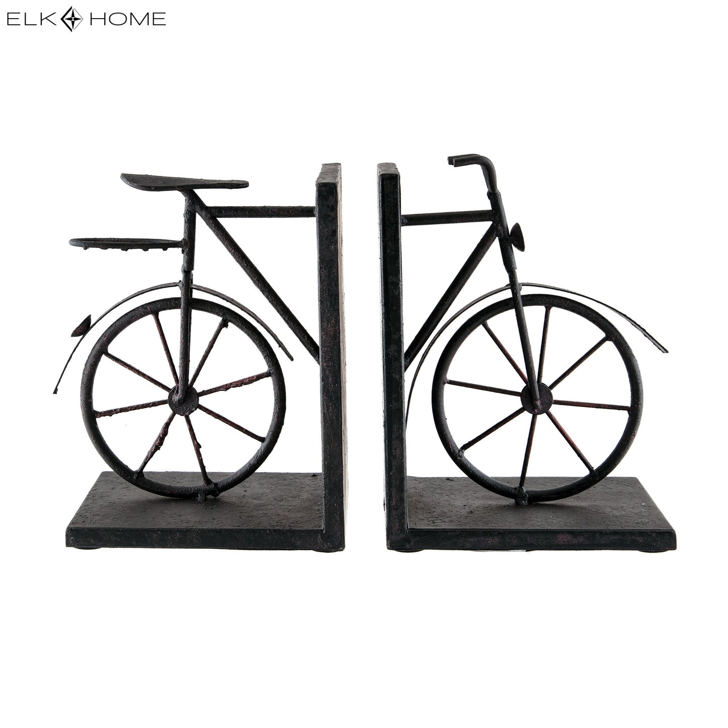 MARKETPLACE 51-3857 Bicycle Bookend - Set of 2