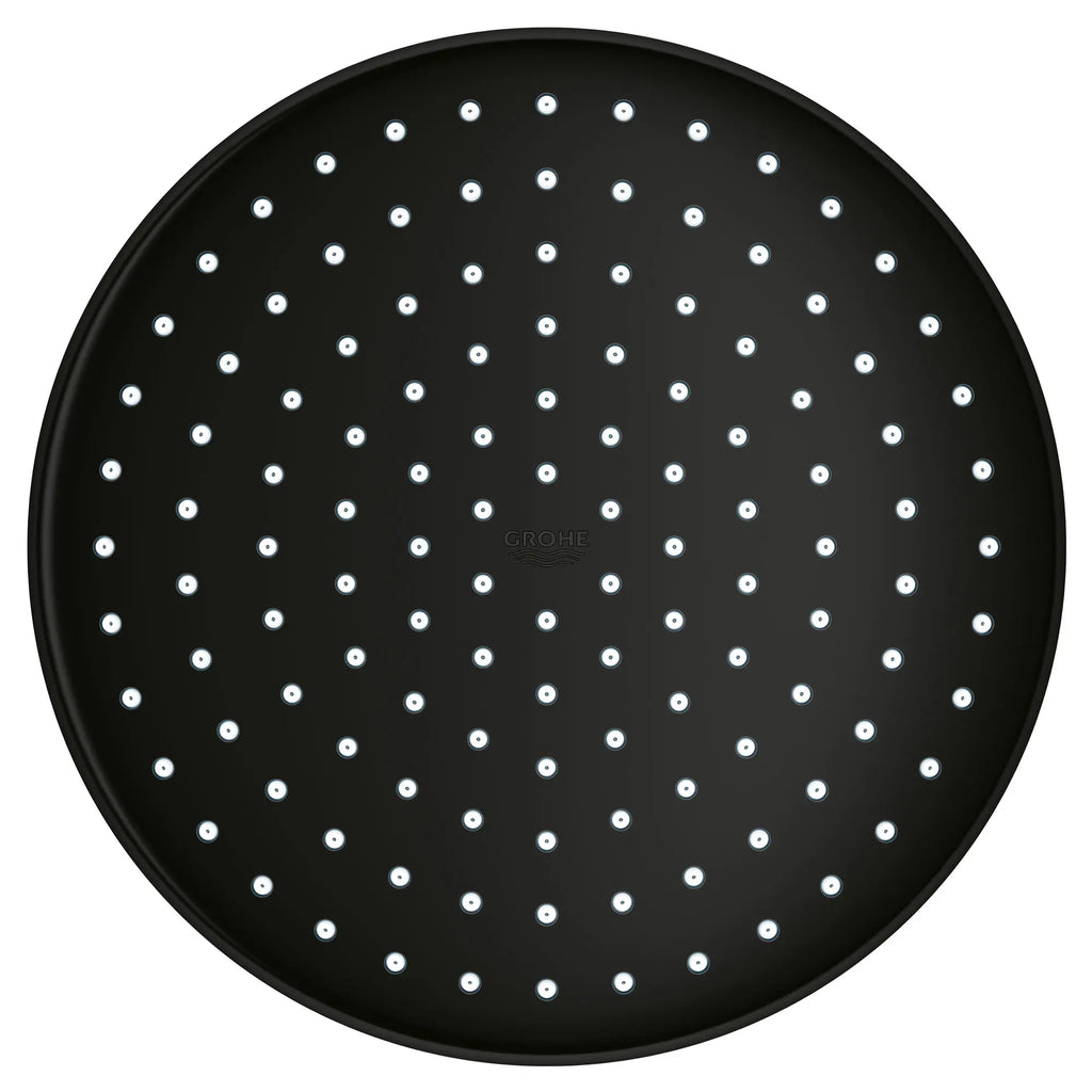 GROHE 267152430 Tempesta 250 Rain Shower Head, 9 7⁄8" - 1 Spray, 1.75 GPM - Matte Black