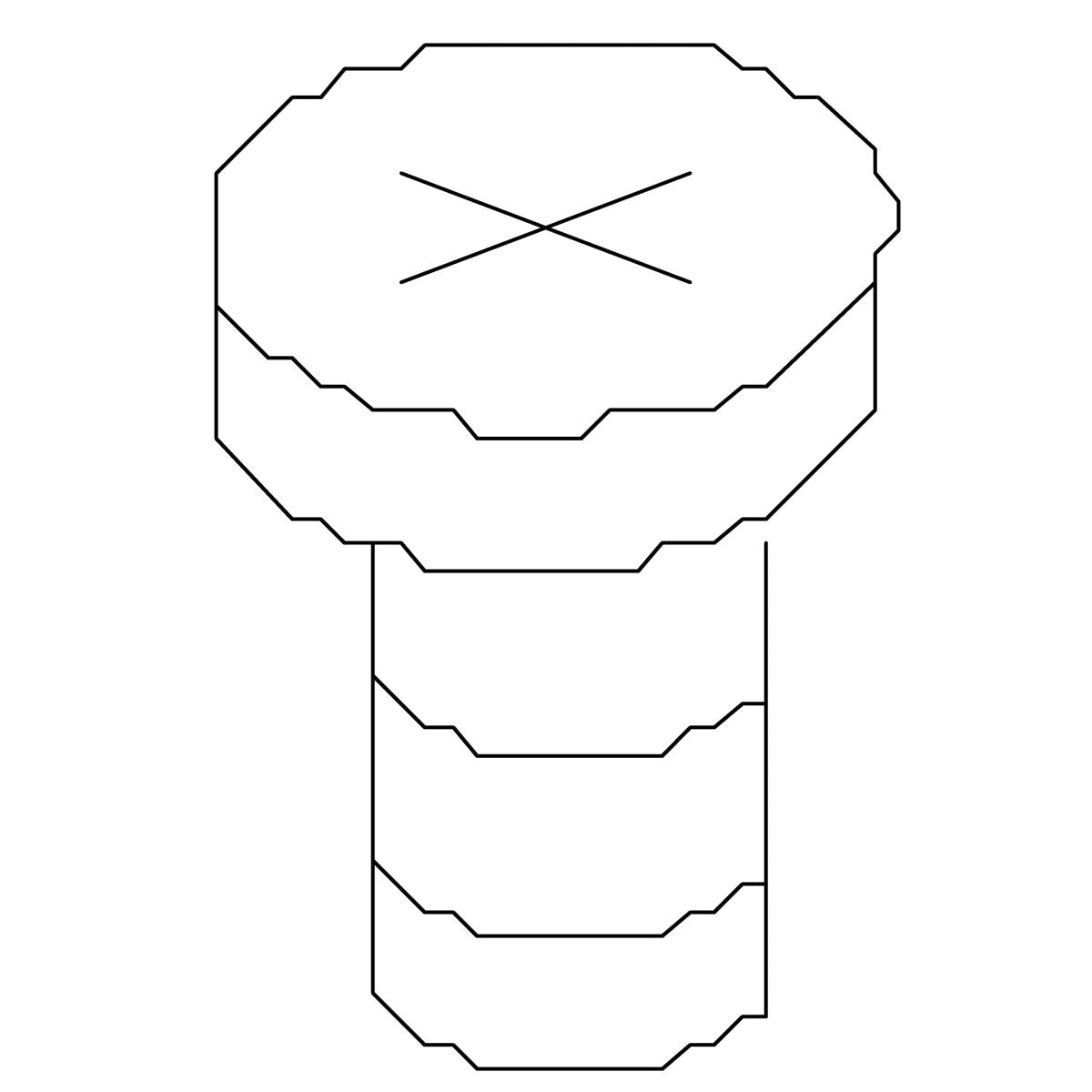 KOHLER Screw 1/4-20 X .375, K-51033