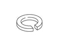 KOHLER Lock Washer, .193 I.D., K-51166