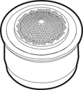 MOEN 516711 Eco-Performance Aerator Flow Restrictor, 0.5 gpm - Aerator Insert (Rosetta Spray)