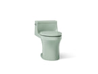 KOHLER K-5172-42 San Souci One-Piece Compact Elongated Toilet With Concealed Trapway, 1.28 Gpf - Aspen Green