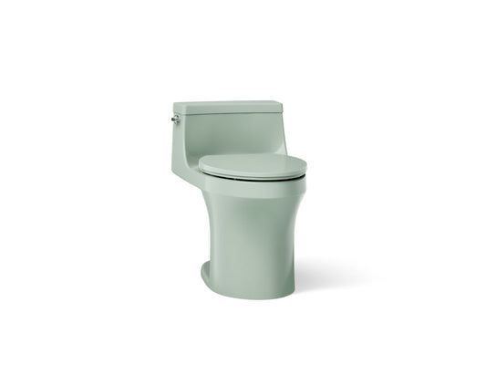 KOHLER K-5172-42 San Souci One-piece compact elongated toilet with concealed trapway, 1.28 gpf - Aspen Green