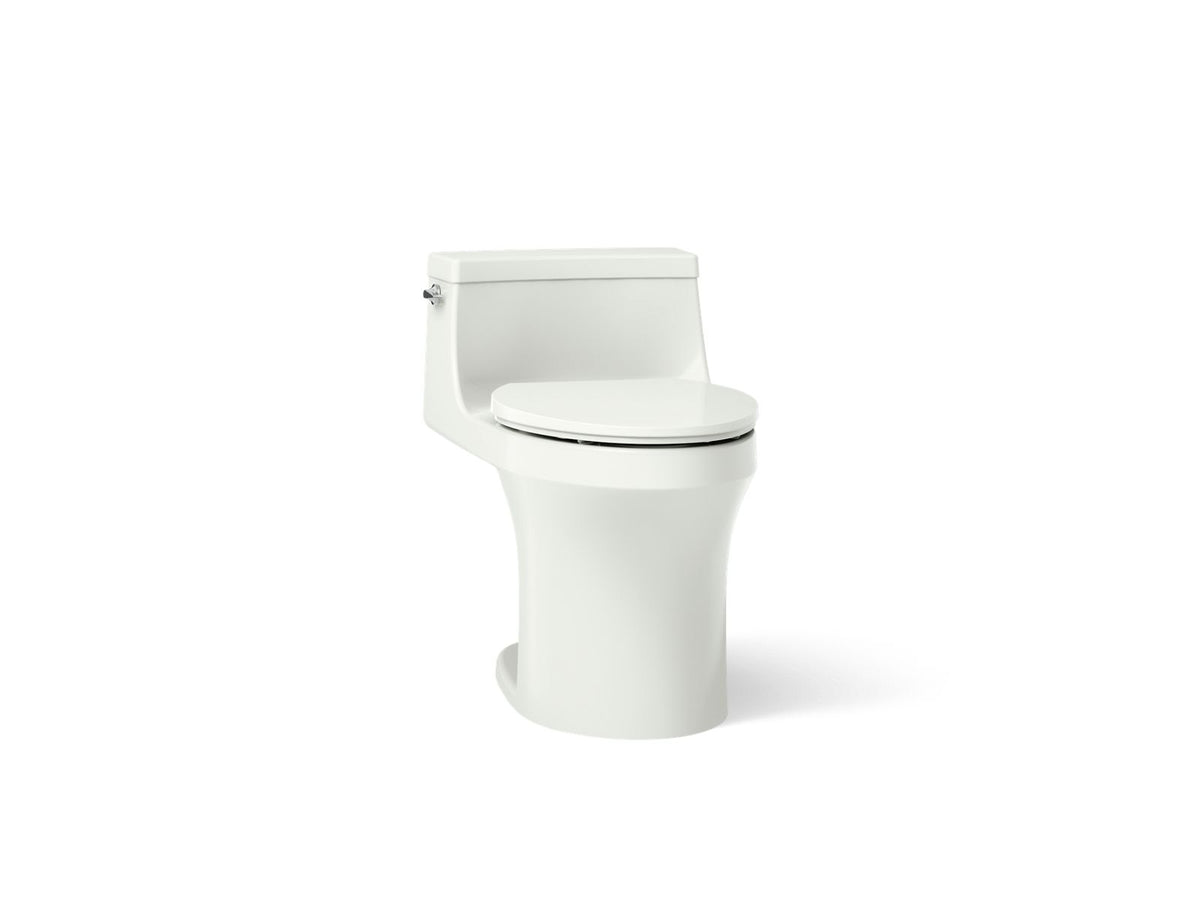 KOHLER K-5172-NY San Souci One-Piece Compact Elongated Toilet With Concealed Trapway, 1.28 Gpf - Dune