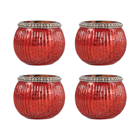 ELK STUDIO 518584/S4 Sterlyn 2.75-inch Votives (Set of 4)