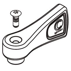 MOEN 52009 Commercial Lever Handle,Hot, 8200 Series - Chrome