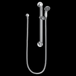 MOEN 52124GBM25 Commercial  Slide Bar/Grab Bar Shower In Chrome/Stainless