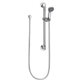 MOEN 52224GBM15 Commercial Brushed Nickel Slide Bar/Grab Bar Shower - Chrome/Stainless