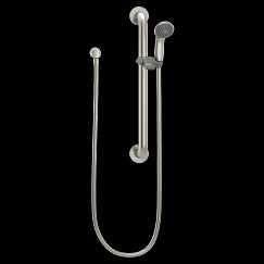 MOEN 52224GBM15CBN Commercial  Slide Bar/Grab Bar Shower In Classic Brushed Nickel