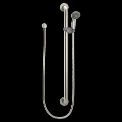 MOEN 52236GBM15CBN Commercial  Slide Bar/Grab Bar Shower In Classic Brushed Nickel