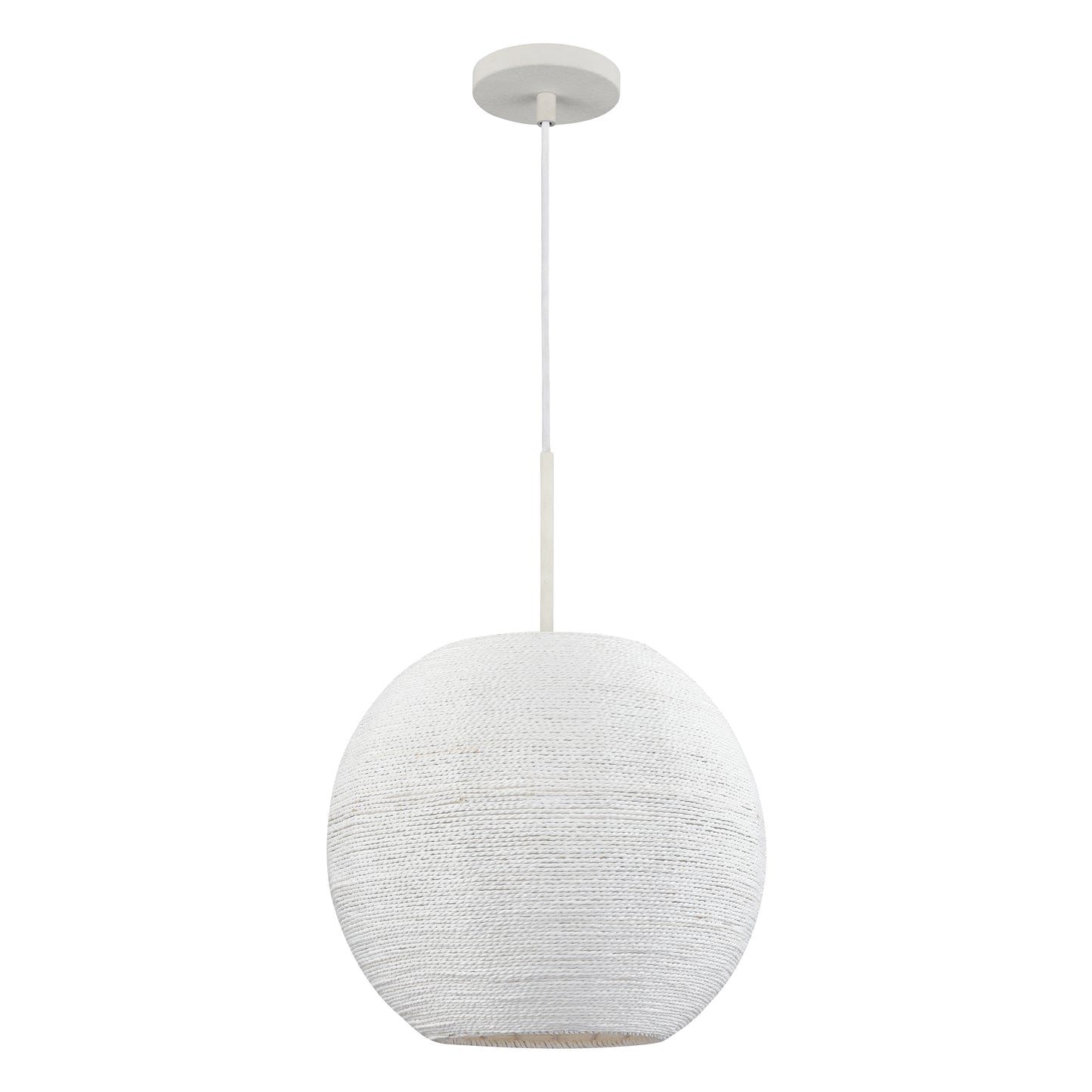 ELK SHOWROOM 52255/1 Sophie 14'' Wide 1-Light Pendant - White Coral