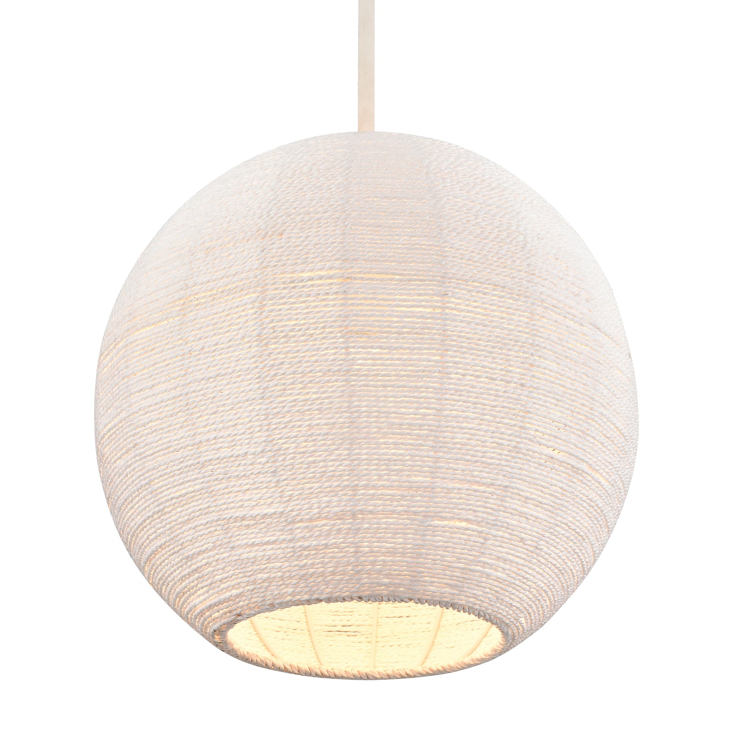 ELK SHOWROOM 52255/1 Sophie 14'' Wide 1-Light Pendant - White Coral