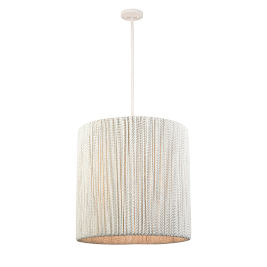 ELK SHOWROOM 52264/3 Sophie 23'' Wide 3-Light Pendant - White Coral