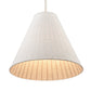 ELK SHOWROOM 52265/3 Sophie 22'' Wide 3-Light Pendant - White Coral