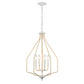 ELK SHOWROOM 52276/4 Breezeway 17.75'' Wide 4-Light Pendant - White Coral