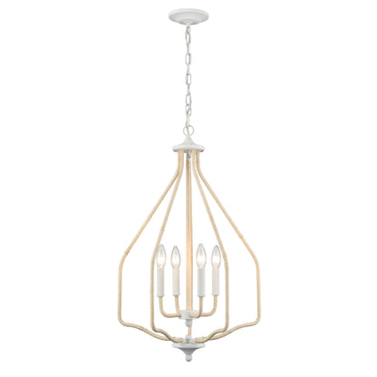 ELK SHOWROOM 52276/4 Breezeway 17.75'' Wide 4-Light Pendant - White Coral