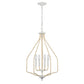 ELK SHOWROOM 52276/4 Breezeway 17.75'' Wide 4-Light Pendant - White Coral