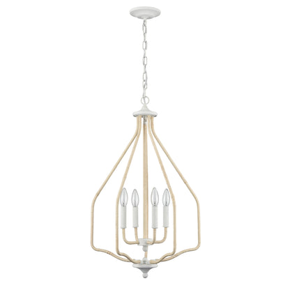 ELK SHOWROOM 52276/4 Breezeway 17.75'' Wide 4-Light Pendant - White Coral