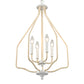 ELK SHOWROOM 52276/4 Breezeway 17.75'' Wide 4-Light Pendant - White Coral