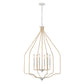 ELK SHOWROOM 52277/6 Breezeway 28'' Wide 6-Light Pendant - White Coral