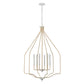 ELK SHOWROOM 52277/6 Breezeway 28'' Wide 6-Light Pendant - White Coral