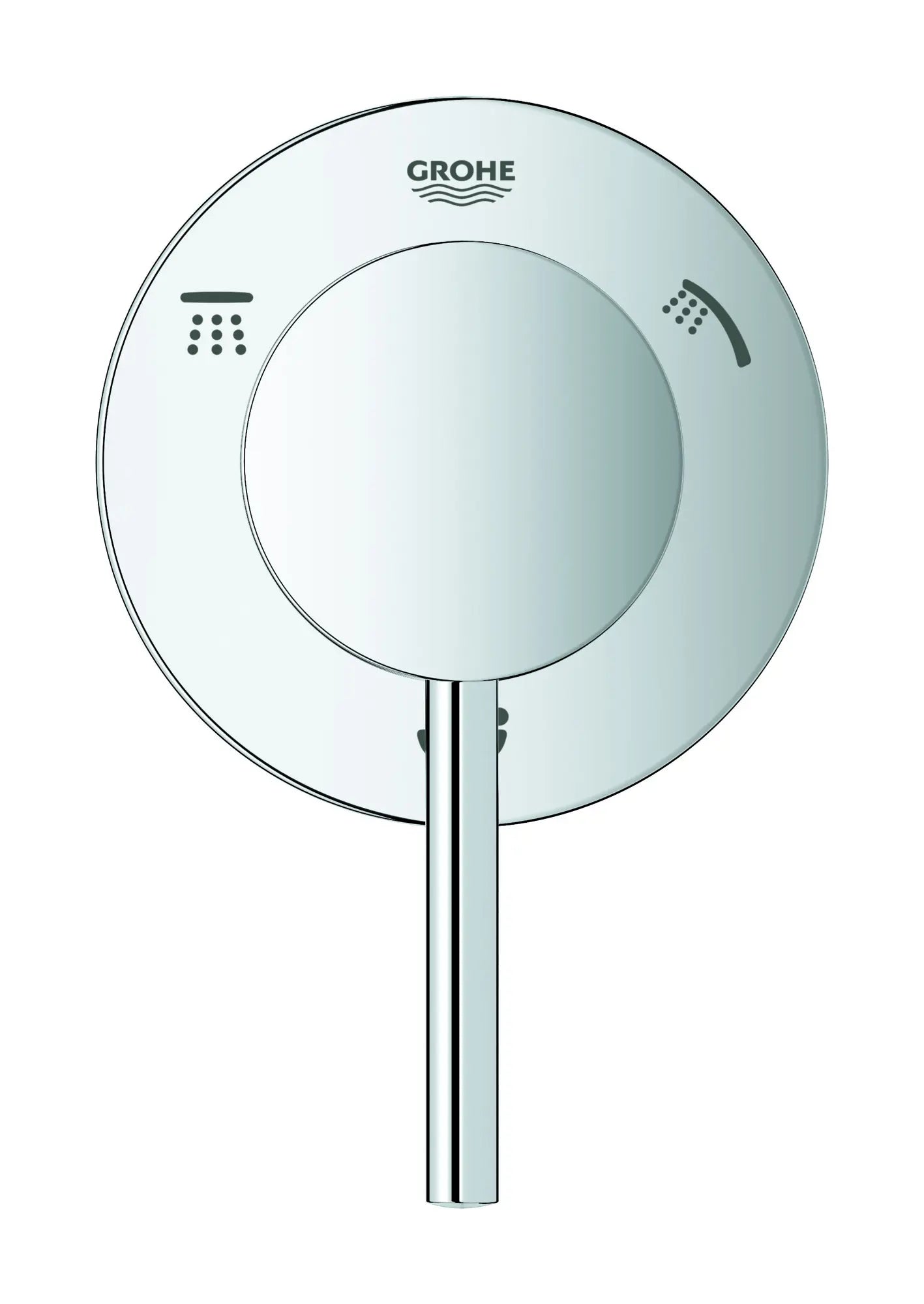 GROHE 29216001 Atrio New 3-Way Diverter Trim - Chrome
