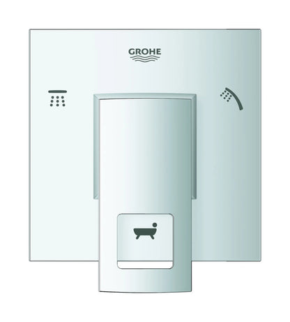 GROHE 29217001 Eurocube 3-Way Diverter Trim - Chrome