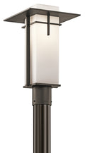 KICHLER 49646OZ Caterham 1 Light Post Light Olde Bronze
