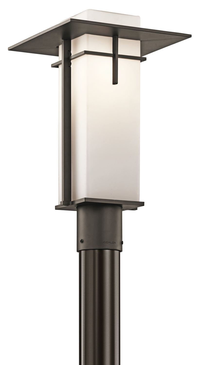 KICHLER 49646OZ Caterham 1 Light Post Light Olde Bronze