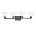 KICHLER 5391OZ Langford Four Light Bath Olde Bronze