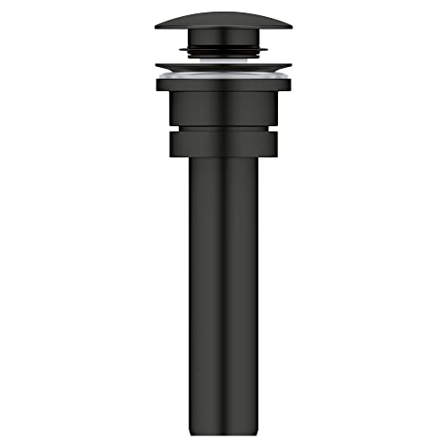 GROHE 658182430 Pop-Up Waste Set (with overflow) - Matte Black