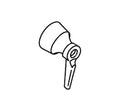 KOHLER Lever Hdl & Bonnet Assembly - Polished Chrome, K-52638-CP