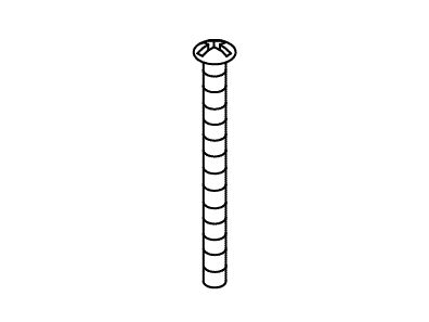 KOHLER Screw, 8-32 X 1.44, Oval Head Phillips, K-52671