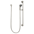 MOEN 52710CBN Commercial Chrome Handheld Shower Single Function with Non-Positive Pause (31.4"L X 6.7"W X 3.75"H) - Classic Brushed Nickel