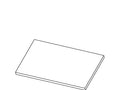 KOHLER Acrylic Foam Tape, 1X1.5, K-52783