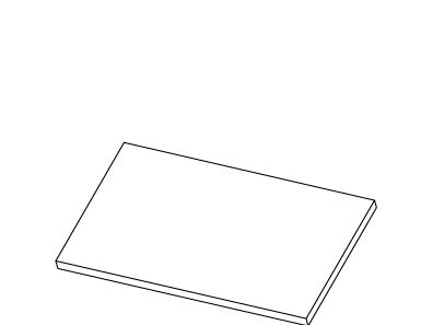KOHLER Acrylic Foam Tape, 1X1.5, K-52783