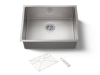 KOHLER K-5286-NA Strive 24" Undermount Single-Bowl Kitchen Sink - Stainless Steel