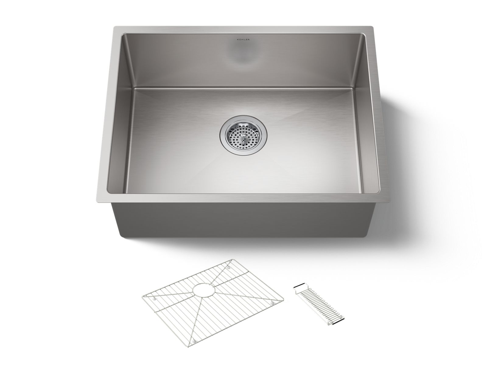 KOHLER K-5286-NA Strive 24" undermount single-bowl kitchen sink - Stainless Steel
