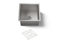 KOHLER K-5287-NA Strive 15" Undermount Bar Sink - Stainless Steel
